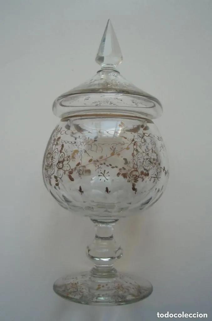 Antig&uuml;edades: BOMBONERA. CRISTAL DE LA GRANJA. - Foto 5