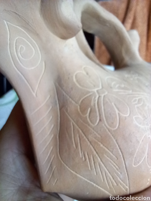Antig&uuml;edades: BOTIJO TORO. CUENCA. FIRMADO EN LA BASE ,M.HERNANSANZ? - Foto 12