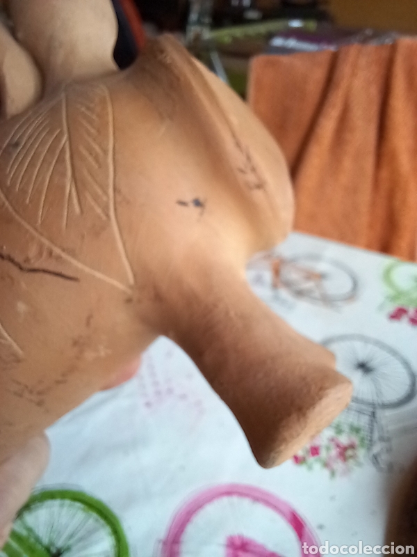 Antig&uuml;edades: BOTIJO TORO. CUENCA. FIRMADO EN LA BASE ,M.HERNANSANZ? - Foto 15