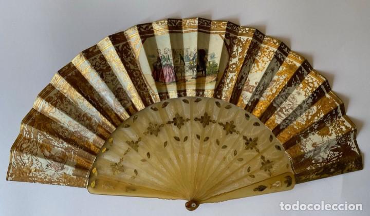Antig&uuml;edades: Abanico de colecci&oacute;n Isabelino - Foto 3