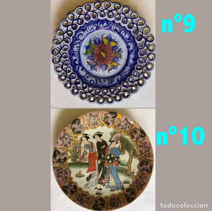 Antig&uuml;edades: lote 2 platos decorativos - Foto 1
