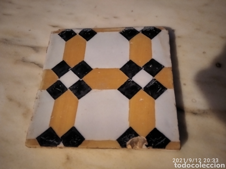 Antig&uuml;edades: Azulejo antiguo, cer&aacute;mica - Foto 1