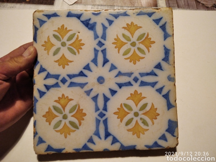 Antig&uuml;edades: Cer&aacute;mica antigua, azulejo - Foto 2
