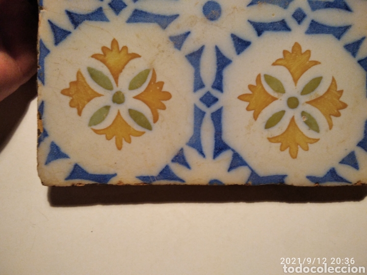 Antig&uuml;edades: Cer&aacute;mica antigua, azulejo - Foto 3