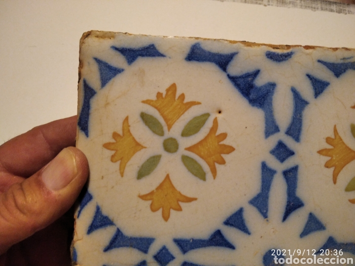 Antig&uuml;edades: Cer&aacute;mica antigua, azulejo - Foto 5