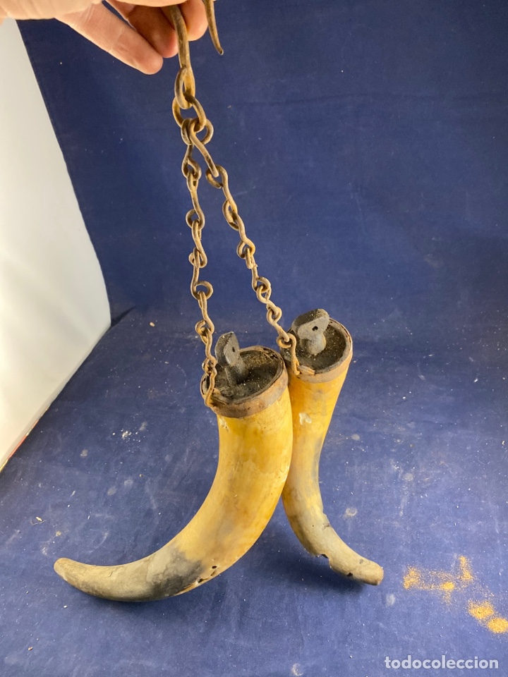 Antig&uuml;edades: Antiguas hastas guarda p&oacute;lvora - Foto 2
