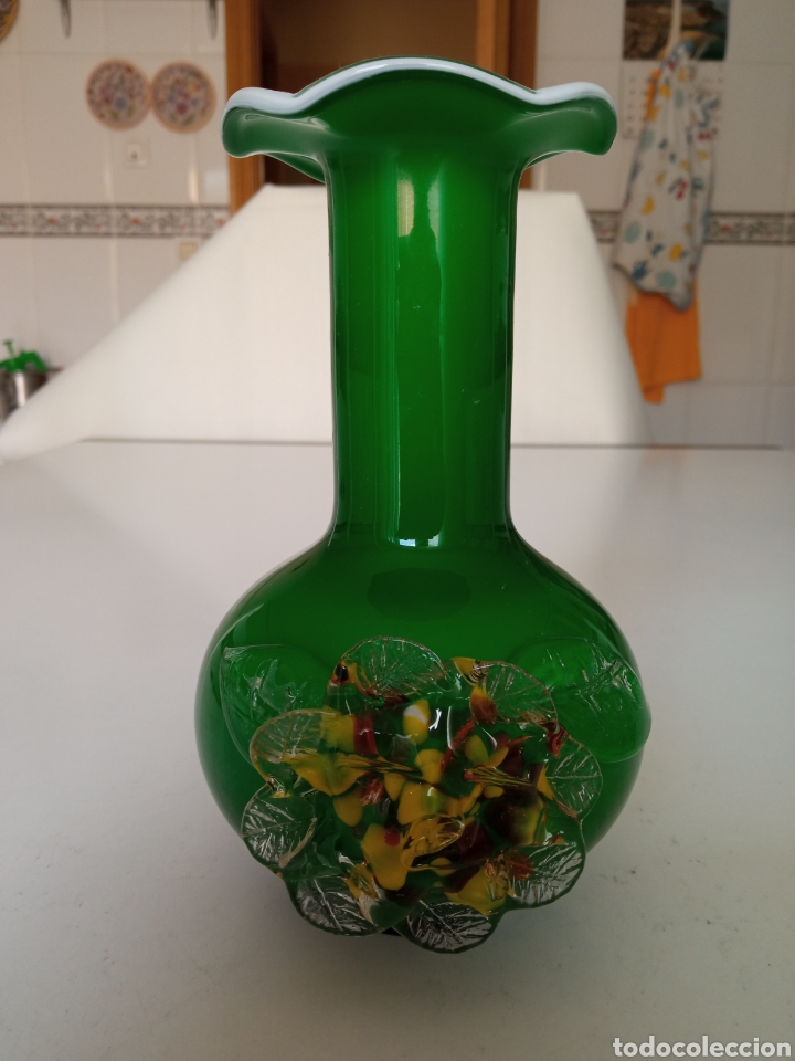 Antig&uuml;edades: Original jarr&oacute;n en cristal de Murano - Foto 1