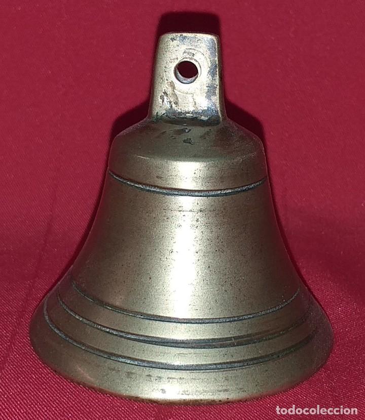 Antig&uuml;edades: PEQUE&Ntilde;A CAMPANA DE BRONCE - Foto 3