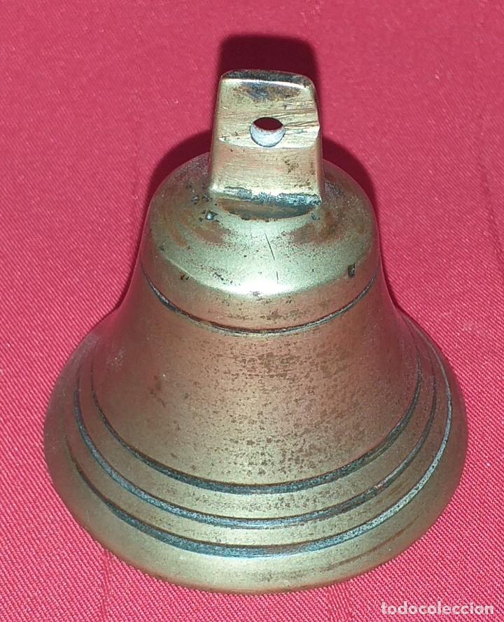 Antig&uuml;edades: PEQUE&Ntilde;A CAMPANA DE BRONCE - Foto 6