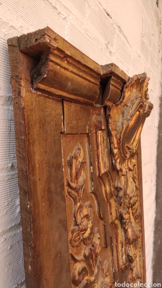 Antig&uuml;edades: Retablo siglo xviii barroco - Foto 4