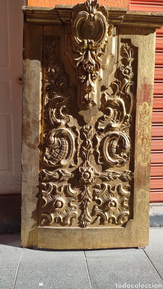 Antig&uuml;edades: Retablo siglo xviii barroco - Foto 5