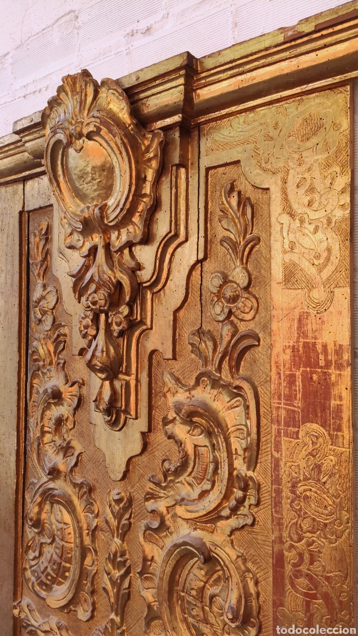 Antig&uuml;edades: Retablo siglo xviii barroco - Foto 15