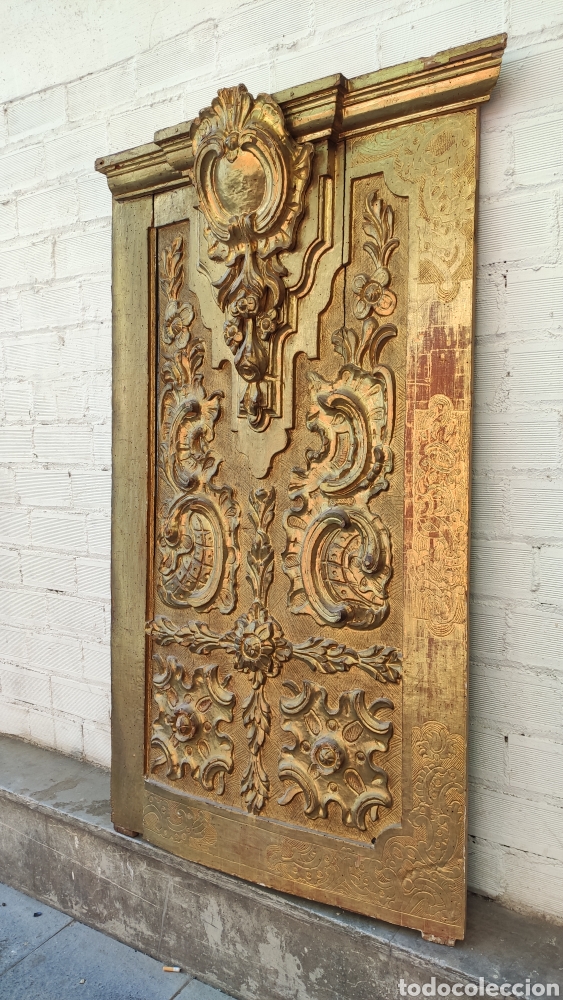 Antig&uuml;edades: Retablo siglo xviii barroco - Foto 1