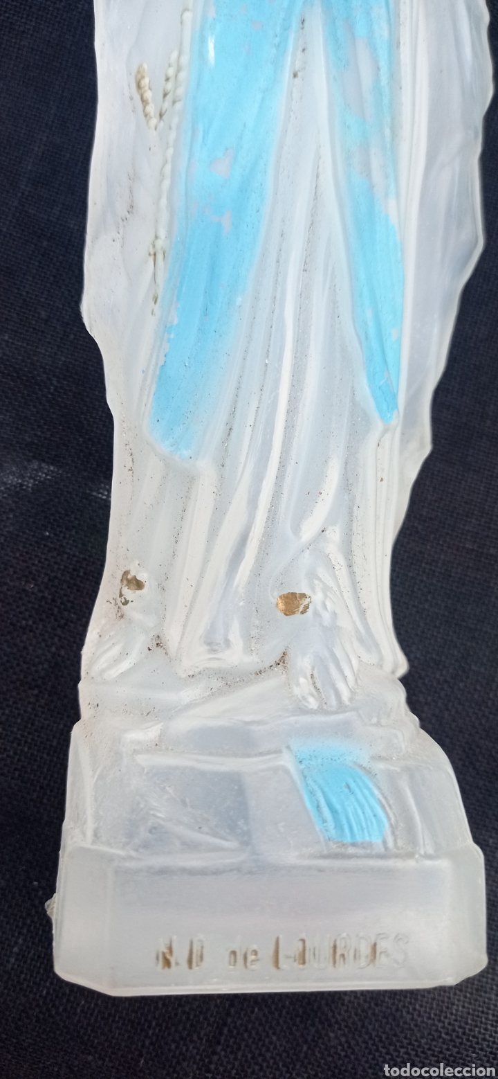 Antig&uuml;edades: Botella Virgen Lourdes - Foto 4