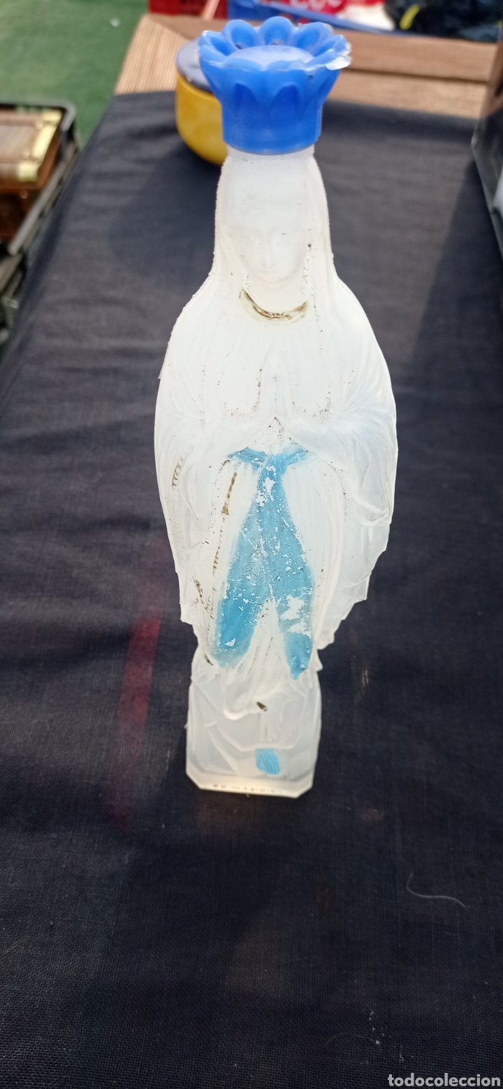 Antig&uuml;edades: Botella Virgen Lourdes - Foto 5