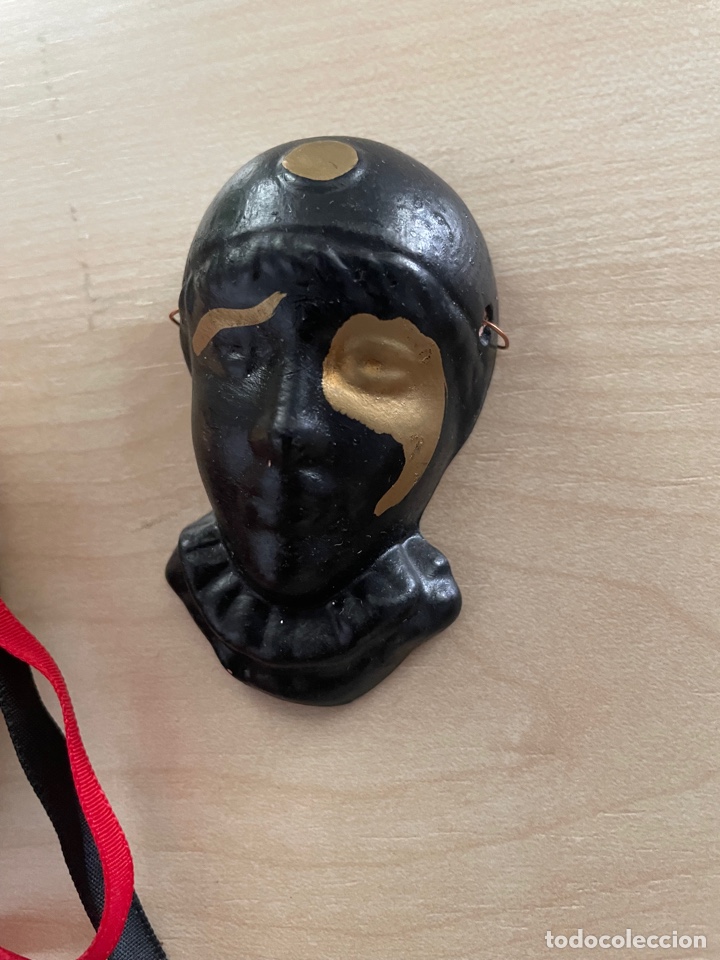 Antig&uuml;edades: LOTE DE M&Aacute;SCARAS DECORATIVAS - Foto 4