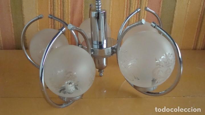 Antig&uuml;edades: L&aacute;mpara de techo art deco - Foto 2