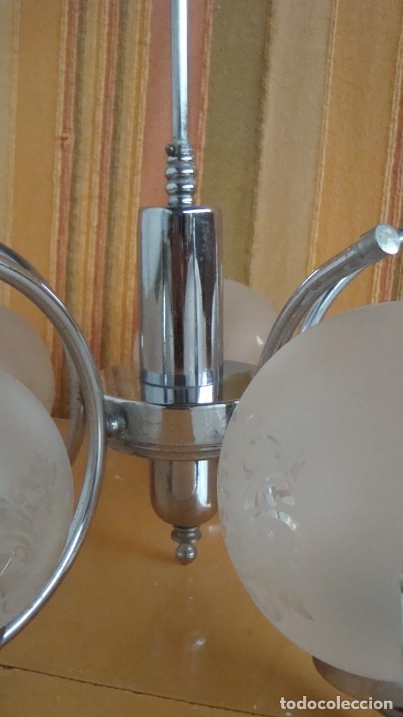Antig&uuml;edades: L&aacute;mpara de techo art deco - Foto 3