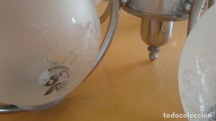 Antig&uuml;edades: L&aacute;mpara de techo art deco - Foto 6