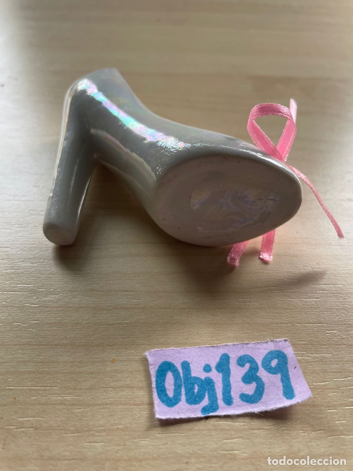 Antig&uuml;edades: Zapato porcelana - Foto 2