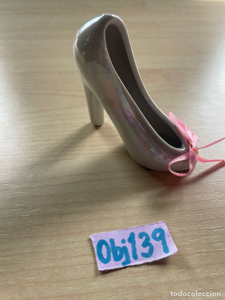 Antig&uuml;edades: Zapato porcelana - Foto 3