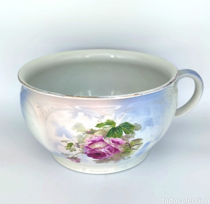 Antig&uuml;edades: ANTIGUO ORINAL CERAMICA INGLESA - Foto 3