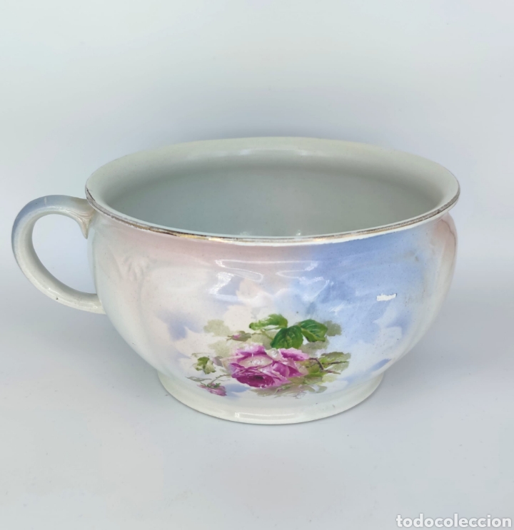 Antig&uuml;edades: ANTIGUO ORINAL CERAMICA INGLESA - Foto 1