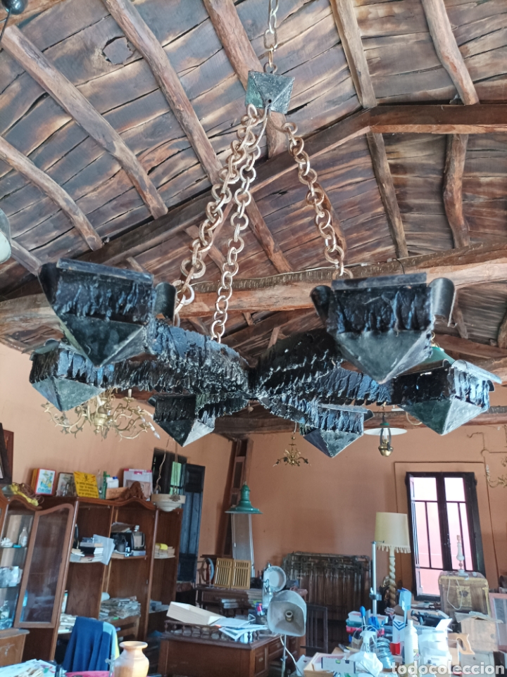Antig&uuml;edades: Lampara G&oacute;tica Artesanal - Foto 4