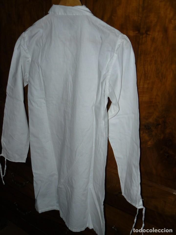 Antig&uuml;edades: ANTIGUA CAMISA DE DORMIR DE ALGOD&Oacute;N - Foto 7