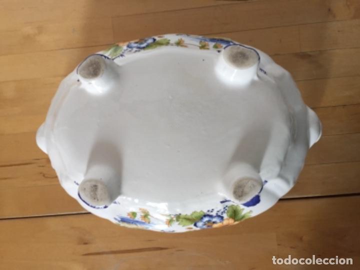 Antig&uuml;edades: SOPERA DE CER&Aacute;MICA CON TAPA - Foto 6