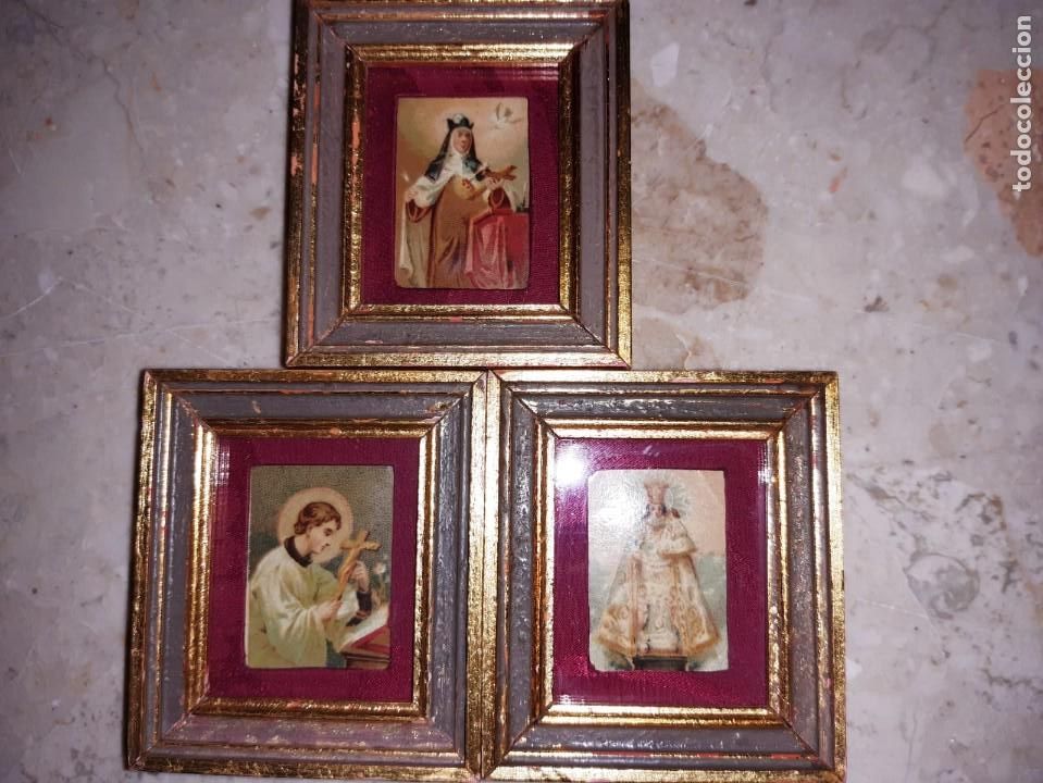 Antig&uuml;edades: OR42. Estampas Religiosas Enmarcadas - Foto 1