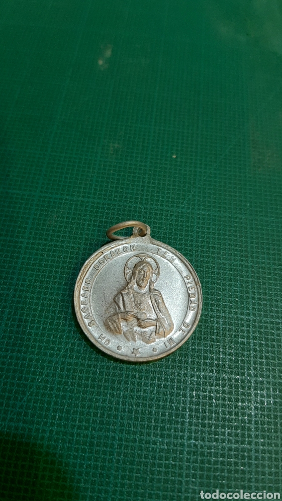 Antig&uuml;edades: MEDALLA SAGRADO CORAZ&Oacute;N DE MARIA - Foto 2