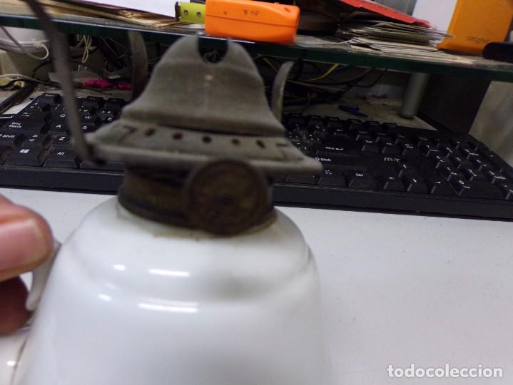 Antig&uuml;edades: ESTAMOS LIQUIDANDO. ANTIGUO QUINQU&Eacute; de cristal Ref 131 - Foto 5