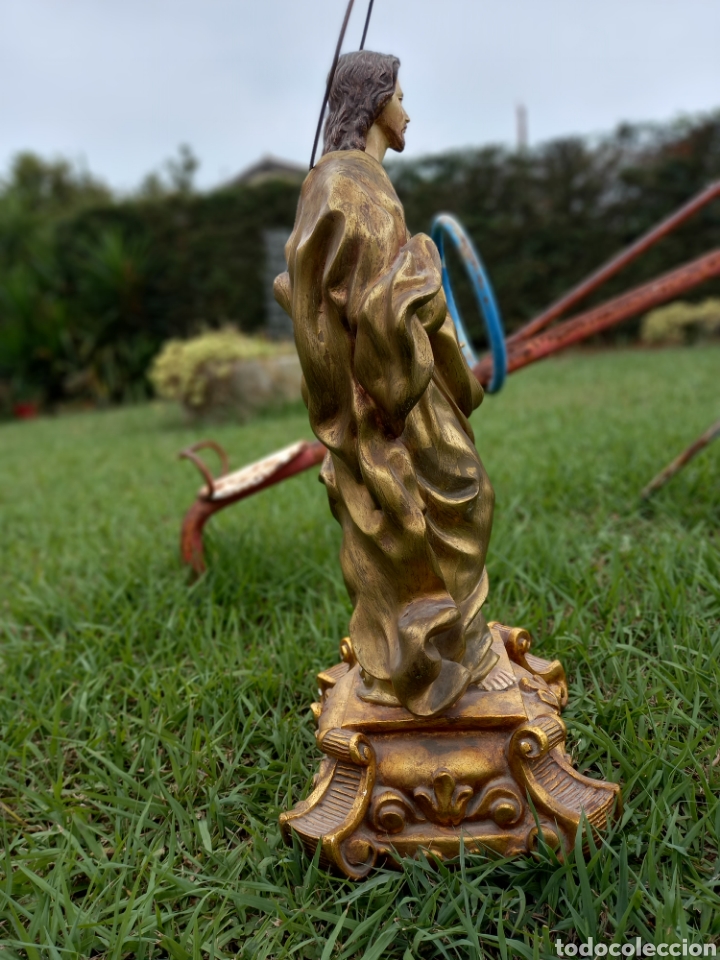 Antig&uuml;edades: Sagrado corazon escayola - Foto 6
