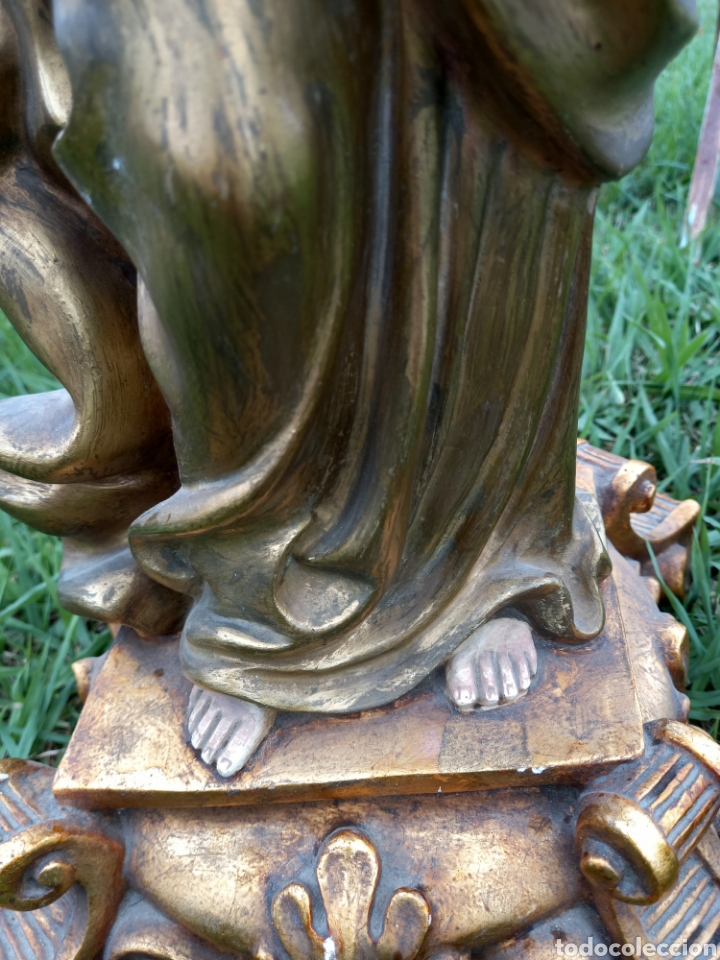 Antig&uuml;edades: Sagrado corazon escayola - Foto 11