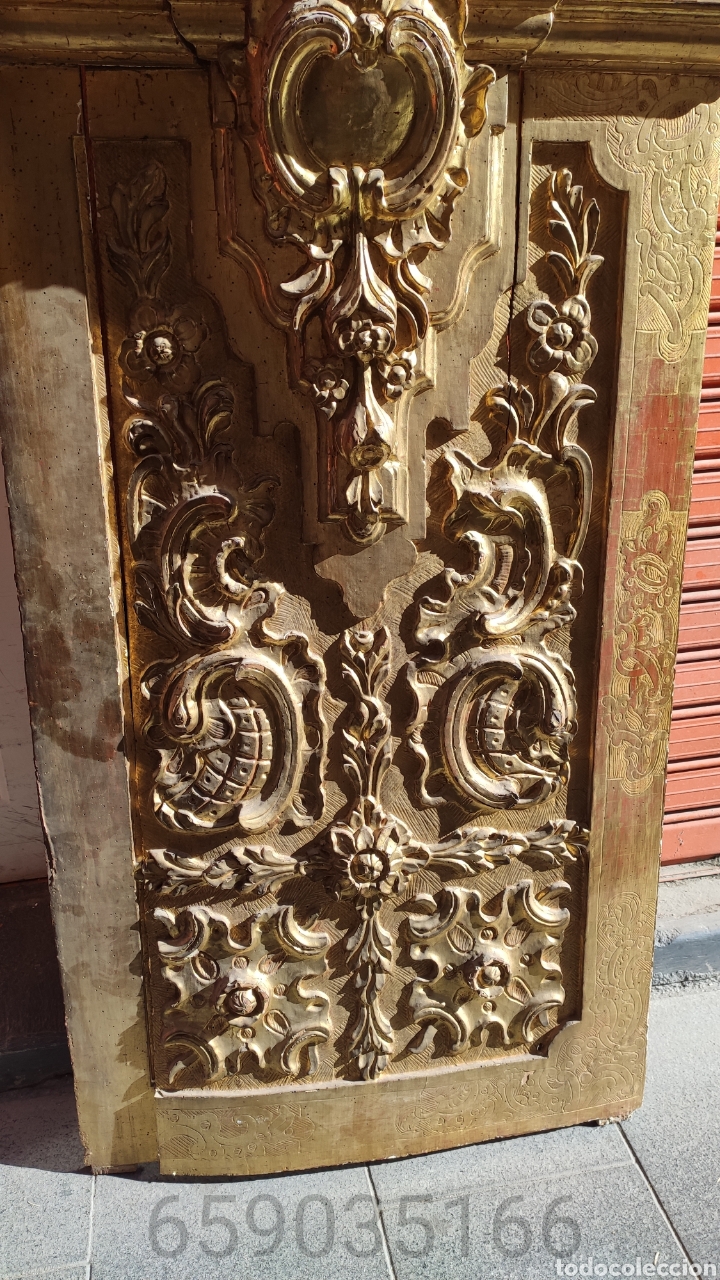 Antig&uuml;edades: Retablo siglo xviii barroco - Foto 2