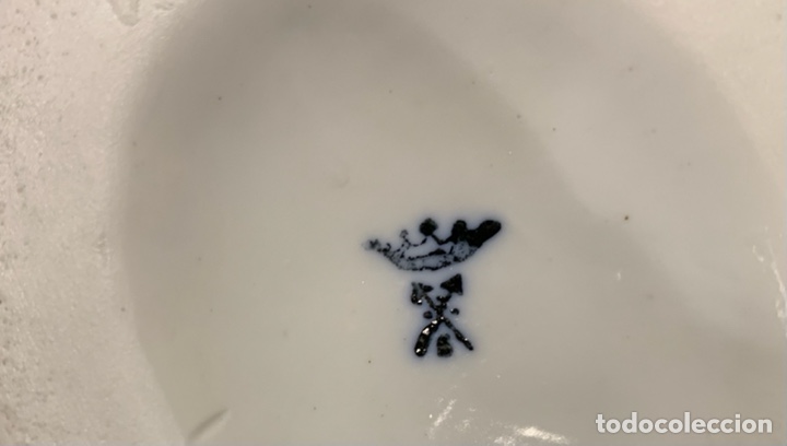 Antig&uuml;edades: Porcelana antigua (arpa) - Foto 3