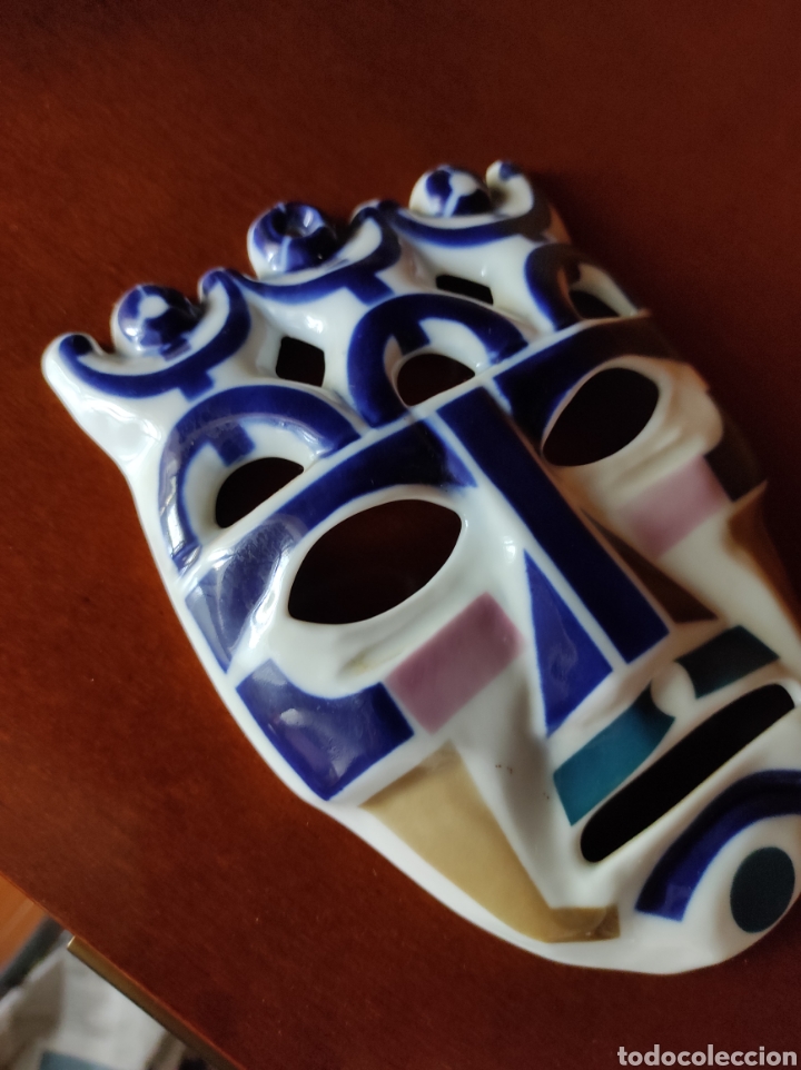 Antig&uuml;edades: Mascara de Rey SARGADELOS - Foto 2