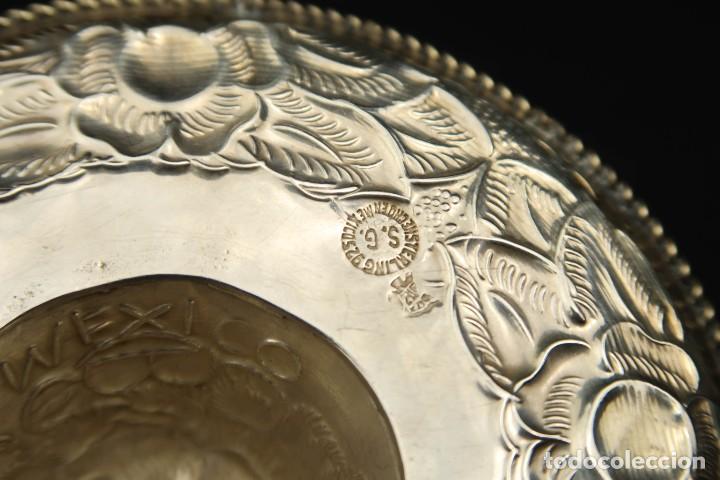 Antig&uuml;edades: Antiguo Sombrero de Plata Mexico - Foto 8