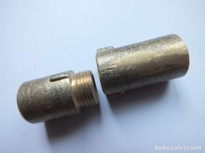 Antig&uuml;edades: PIEZA DE TUBER&Iacute;A EN BRONCE DOS PIEZAS UNIDAS CON ROSCA - Foto 3