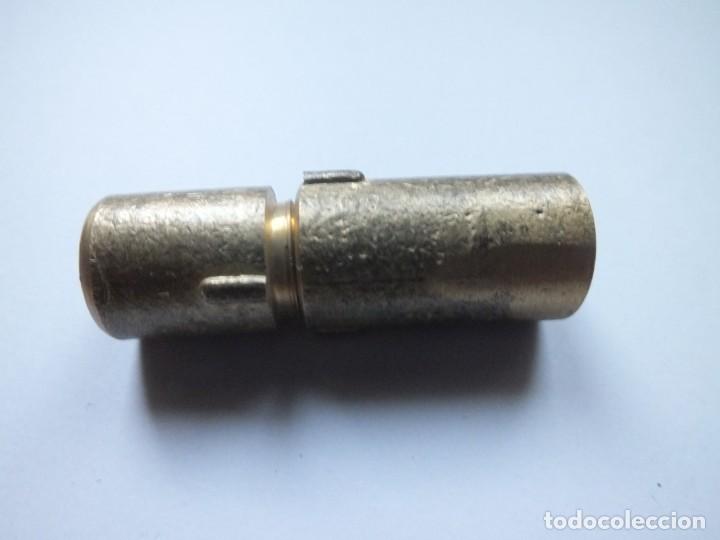 Antig&uuml;edades: PIEZA DE TUBER&Iacute;A EN BRONCE DOS PIEZAS UNIDAS CON ROSCA - Foto 4