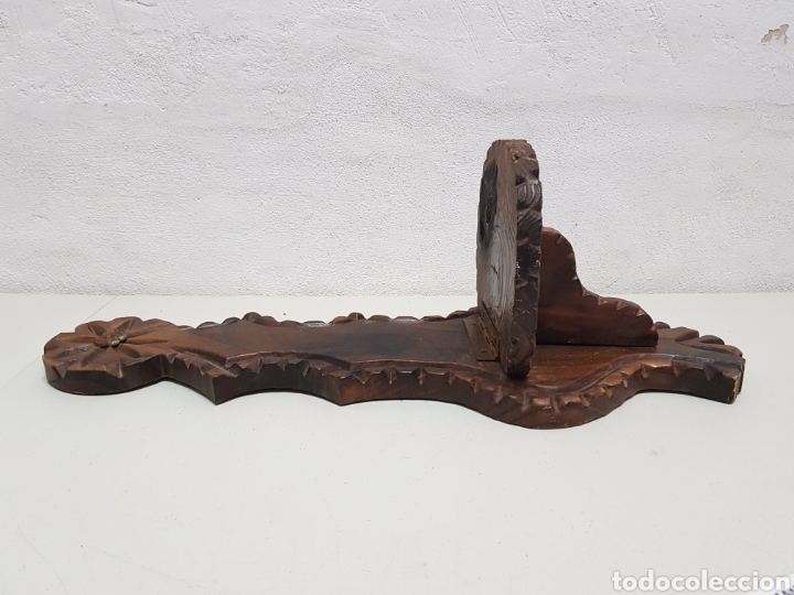 Antigüedades: Mensula de madera castellana - Foto 4 - 288156928