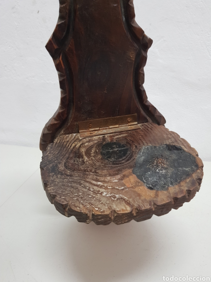 Antigüedades: Mensula de madera castellana - Foto 5 - 288156928