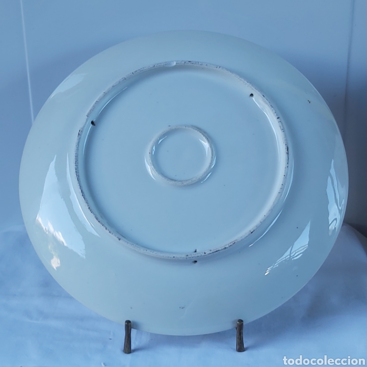 Antig&uuml;edades: Plato porcelana francesa - Foto 2