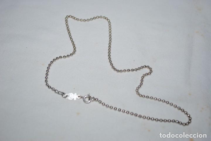 Antig&uuml;edades: CADENA DE PLATA EN FORMA DE BOLAS MARCA , TOUS . - Foto 3