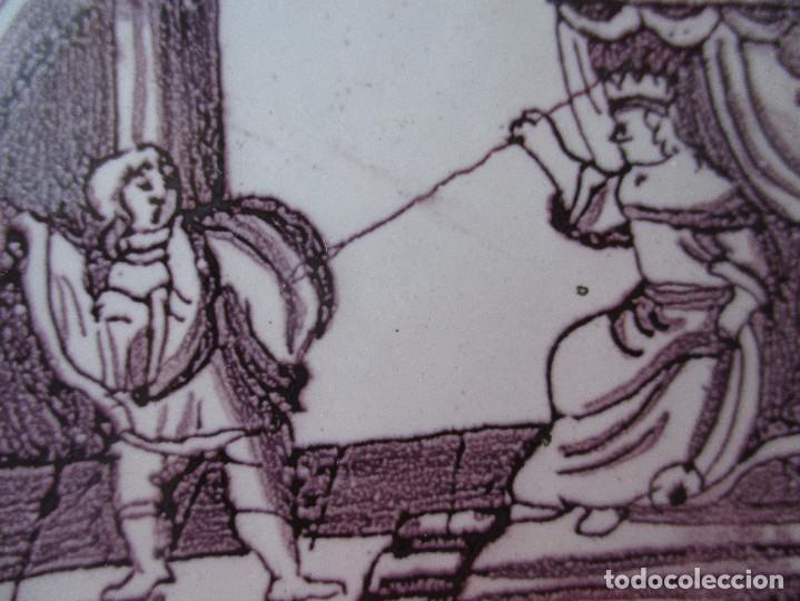 Antig&uuml;edades: Azulejo Delft siglo XVIII - Foto 2