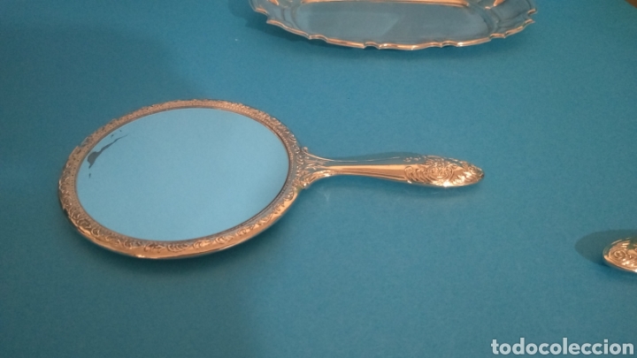 Antig&uuml;edades: Juego tocador 4 piezas - Foto 6