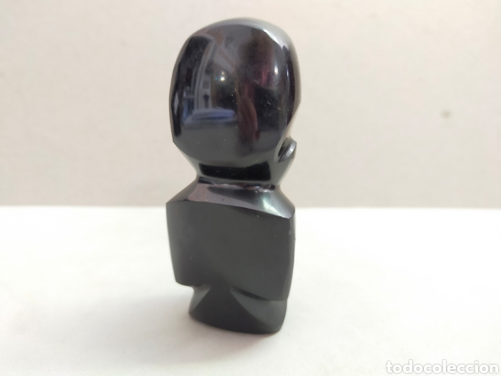 Antig&uuml;edades: IDOLO DE OBSIDIANA. 9 CM. - Foto 3