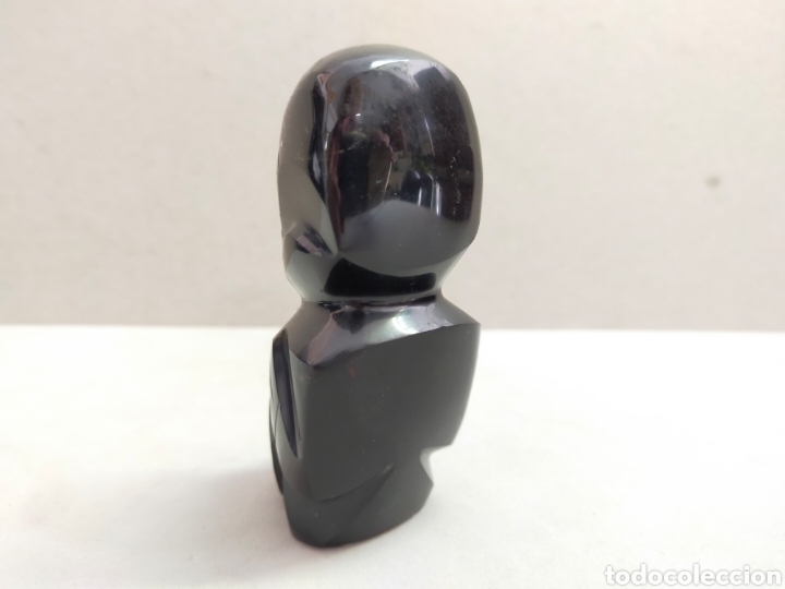 Antig&uuml;edades: IDOLO DE OBSIDIANA. 9 CM. - Foto 4