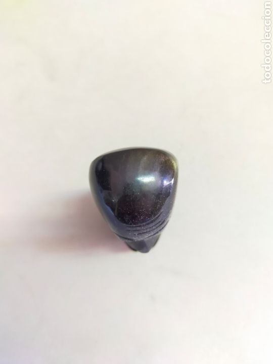 Antig&uuml;edades: IDOLO DE OBSIDIANA. 9 CM. - Foto 8